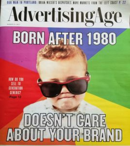 Boomers, millennials, brand, brand development