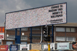 MEK blog in 2009 shows London ad campaign against Mugabe