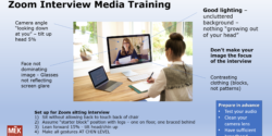 Zoom media training