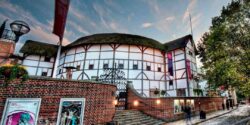 Shakespeare's Globe Theatre was rebuilt, with its opening in 1997 by Queen Elizabeth.